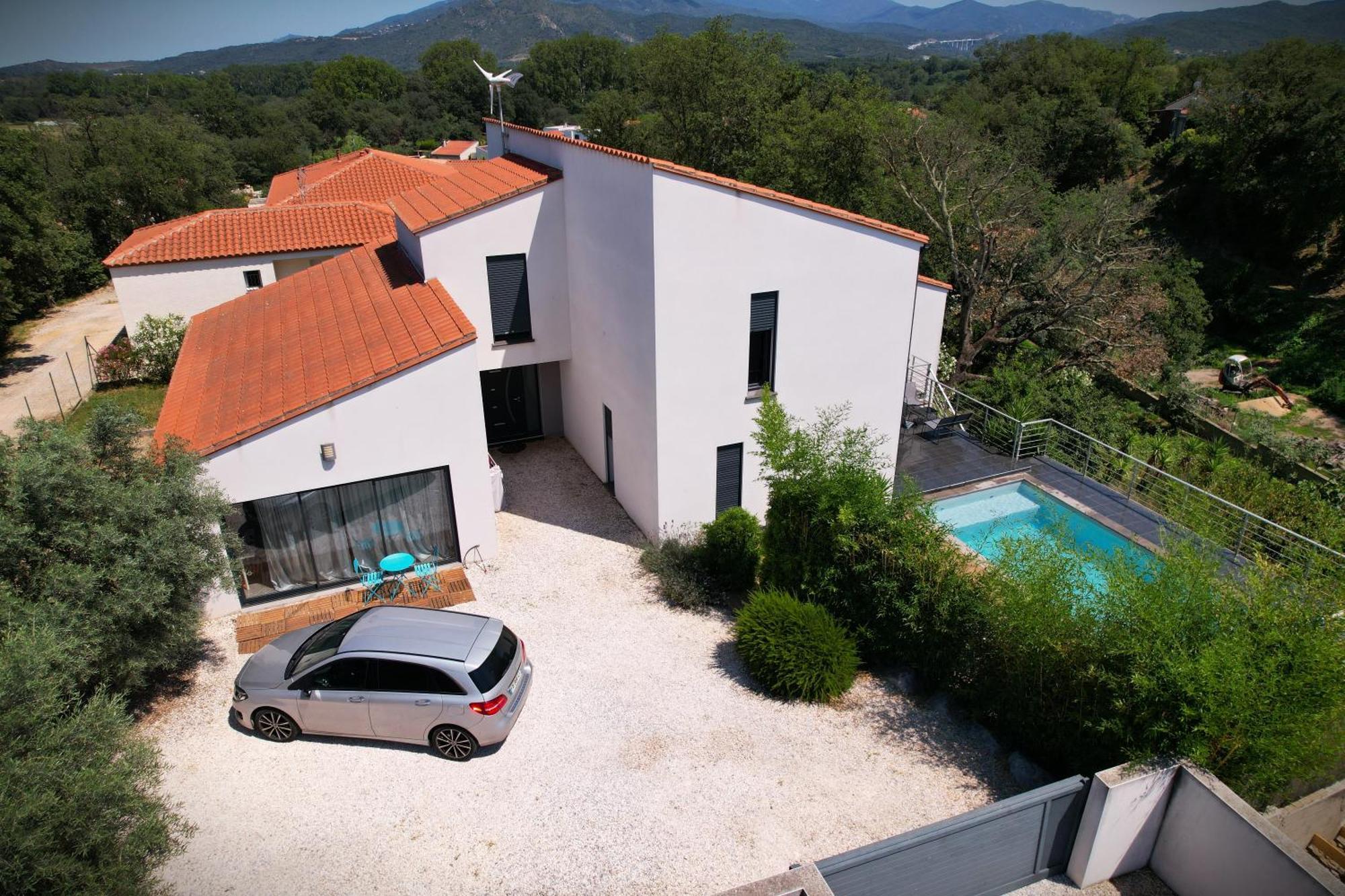 Villa Contemporaine, Jardin Mediterraneen Et Piscine Privee Saint-Jean-Pla-de-Corts Exteriér fotografie